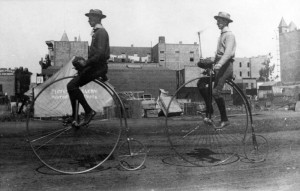 "Pennyfarthing-1886" by Not given - http://photos.lapl.org/carlweb/jsp/DoSearch?databaseID=968&index=w&terms=00054206. Licensed under Public Domain via Wikimedia Commons - http://commons.wikimedia.org/wiki/File:Pennyfarthing-1886.jpg#mediaviewer/File:Pennyfarthing-1886.jpg