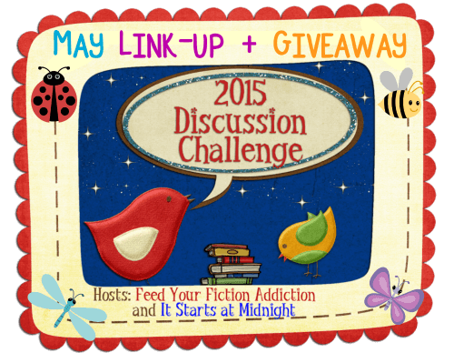 May 2015 Discussion Challenge Link Up and Giveaway