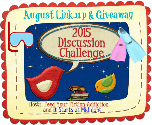 August 2015 Discussion Challenge Link Up and Giveaway