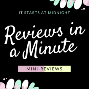 Reviews in a Minute: Netgalley in May