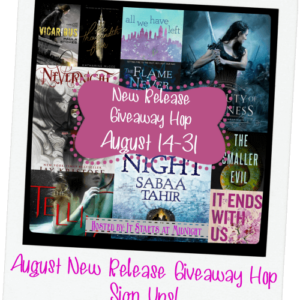 August 2016 New Release Giveaway Hop Sign Ups!