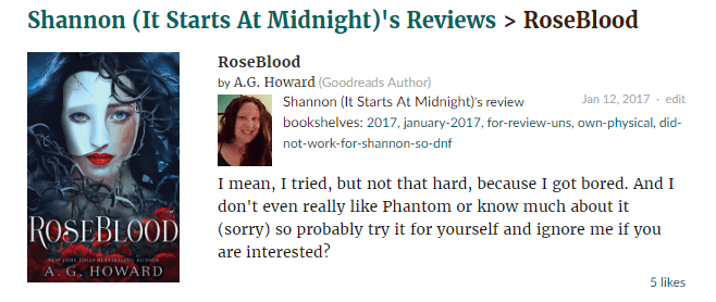 RoseBlood Review