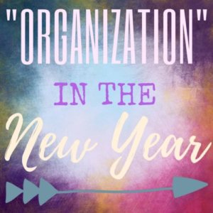 “Organization” in the New Year