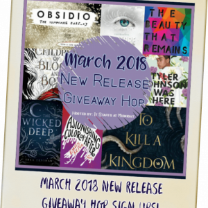 March 2018 New Release Giveaway Hop Sign Ups!